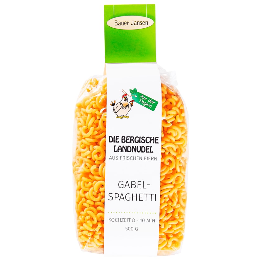 Bauer Jansen Die Bergische Landnudel Gabelspaghetti 500g